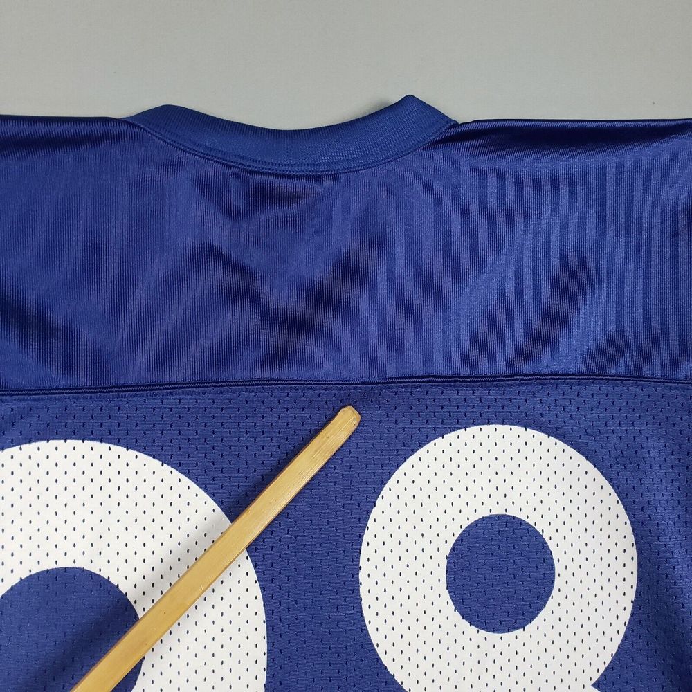 Vintage Nike Indianapolis Colts Jersey Men Size Small Blue Mathis #98 3/4 Sleeve - Picture 8 of 15